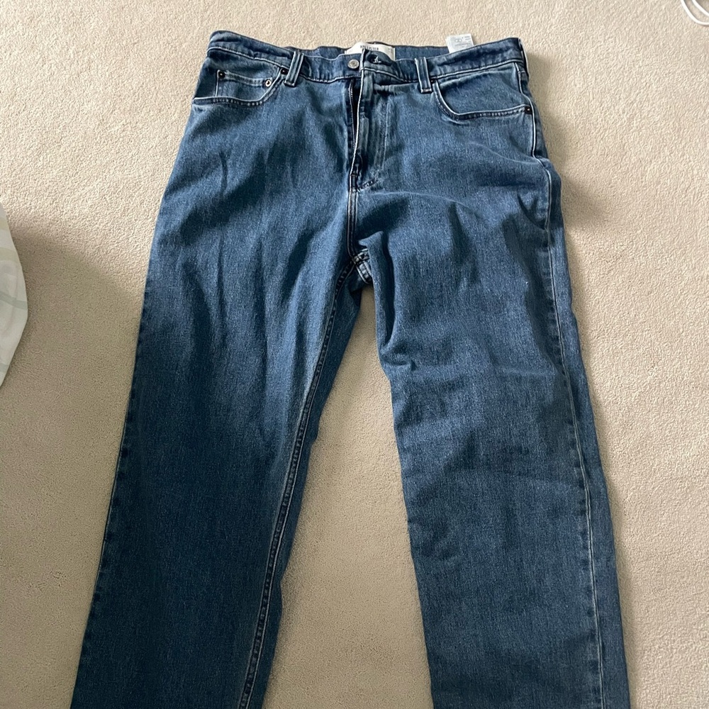 Men's Wide Leg Baggy Hollister Jeans